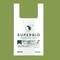 No Pollution Biodegradable Shopping Bags 20 X 52 CM Compostable Grocery Bags